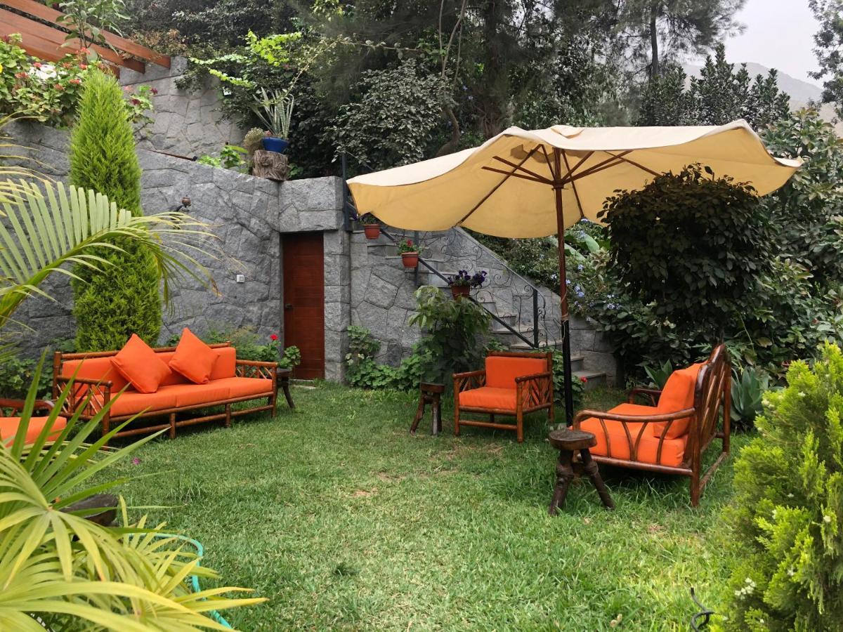 Casa Campo Machu Picchu - Club Los Girasoles, Chaclacayo Eksteriør billede
